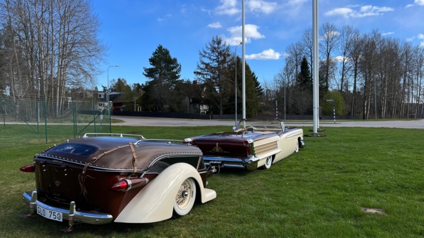 1471305-4 Custom Oldsmobile Dynamic 88 Holiday Coupé 6.1 V8 Hydra-Matic, 316hk, 1958