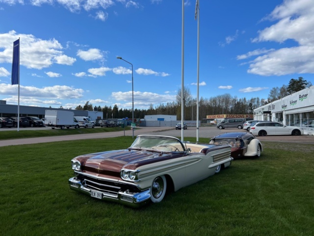 1471305-6 Custom Oldsmobile Dynamic 88 Holiday Coupé 6.1 V8 Hydra-Matic, 316hk, 1958