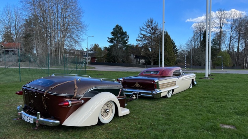 1471305-10 Custom Oldsmobile Dynamic 88 Holiday Coupé 6.1 V8 Hydra-Matic, 316hk, 1958