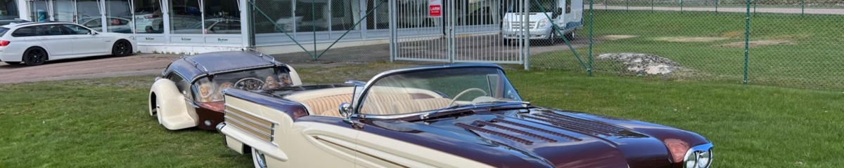 Image representing the auction - Sale of custom-built Oldsmobile 88 with accompanying caravan