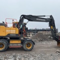 1277286-4 Hjulgrävare med vagn, tiltrotator och redskap - Volvo EW160E -2020