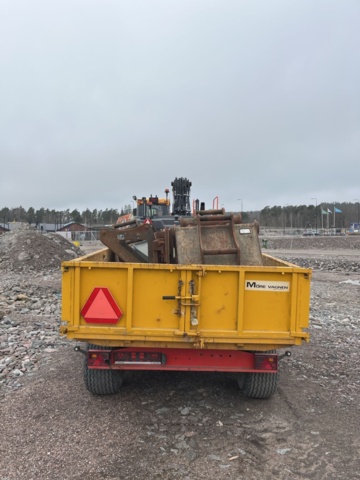 1277286-9 Hjulgrävare med vagn, tiltrotator och redskap - Volvo EW160E -2020