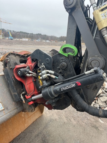 1277286-44 Hjulgrävare med vagn, tiltrotator och redskap - Volvo EW160E -2020