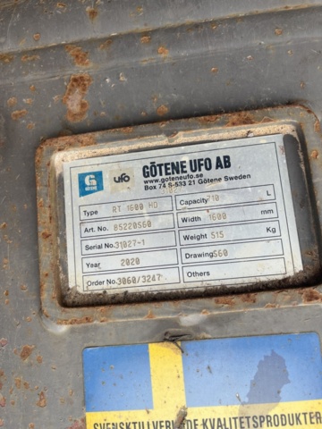 1277286-46 Hjulgrävare med vagn, tiltrotator och redskap - Volvo EW160E -2020