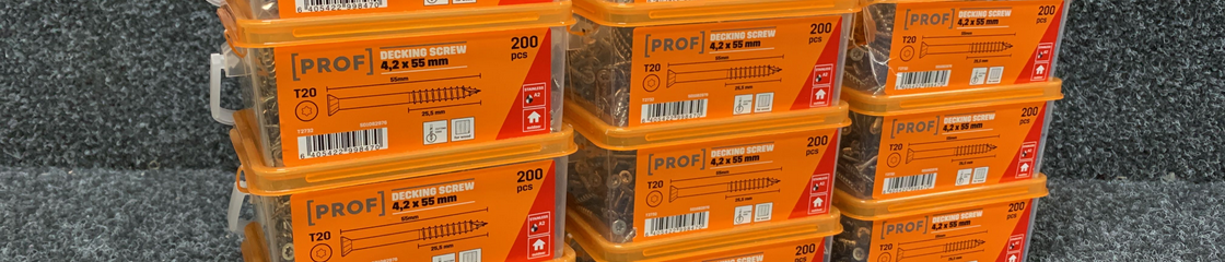 Image representing the auction - Disposal of decking screws from Prof