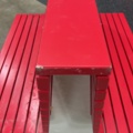 1510435-3 Double-sided wooden park bench