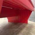1510435-5 Double-sided wooden park bench