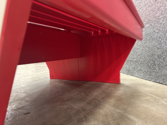 1510435-5 Double-sided wooden park bench
