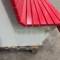 1510443-6 Double-sided wooden park bench