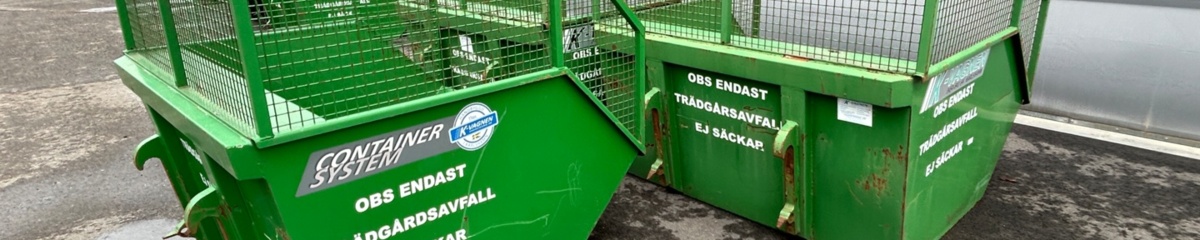 Image representing the auction - Disposal of containers and equipment for garden waste
