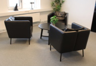 1476437 Fåtöljer 3 st och bord