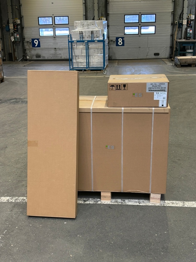 Energy Save 6 kW Luft/Vattenvärmepump – Monoblock, A+++ N61 | PS Auction
