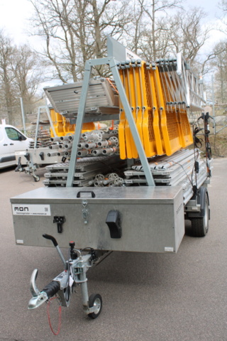 1501401-2 Ställningstrailer Monzon/Brenderup 2024