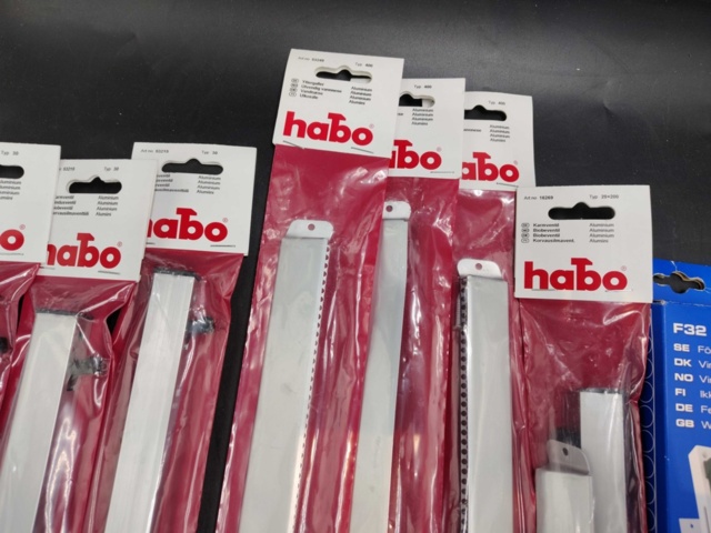 1492039-6 Beslag & fjädrar 25 st - Habo, Struktur, Fresh, ventilbeslag, tryckfjädrar, kulspärrar