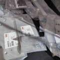 1492059-3 Mounting plates - Dorma, TS 73V, fittings