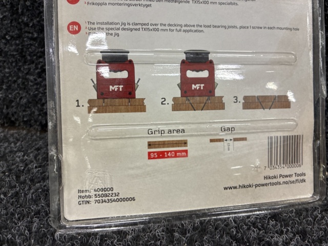 1511613-7 Decking installation tool, MFT