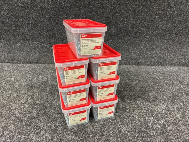 1511614-1 7 pcs Packs Drywall Screw, MFT