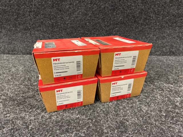 1511615-1 4 pcs Packs Drywall Screw, MFT