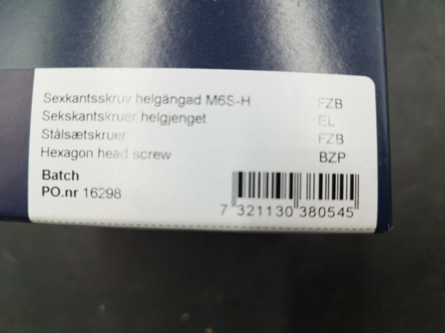 1511657-3 Sexkantsskruv, 60 st - Arvid Nilsson, M24x60, ISO 4017