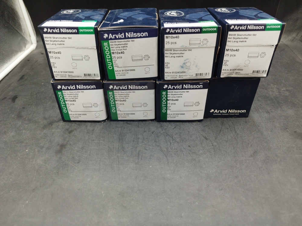 1511679-1 Joint nut - 200 pcs, Arvid Nilsson, M10x40, Outdoor