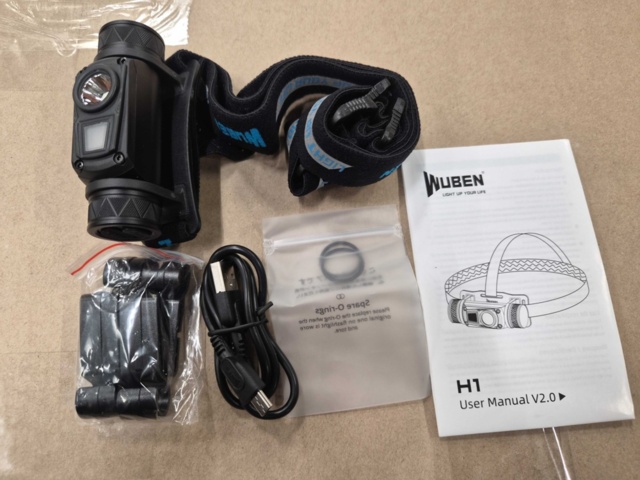 1511844-2 Headlamp 4 pcs - Wuben H1