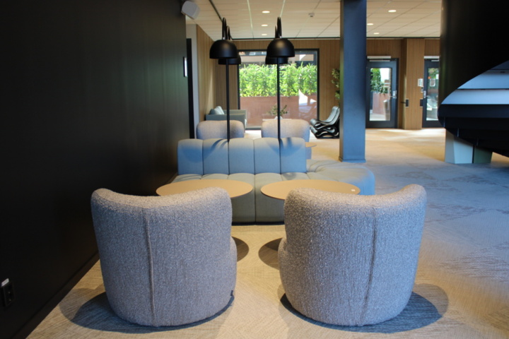 1501411-2 Lounge furniture with armchairs, coffee table Blå Station, etc.