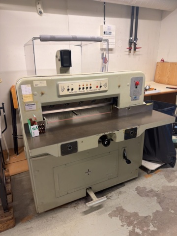1469975-1 Pappersax med knivar - Polar-Mohr Electromat 72 CE