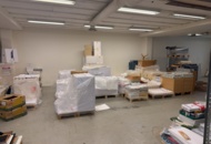 1469979 Parti med papper och material från tryckeriverksamhet