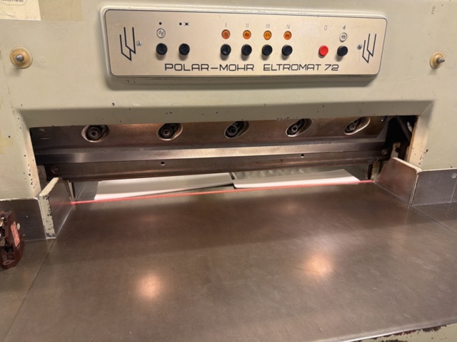 1469975-6 Pappersax med knivar - Polar-Mohr Electromat 72 CE
