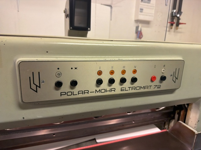 1469975-8 Pappersax med knivar - Polar-Mohr Electromat 72 CE