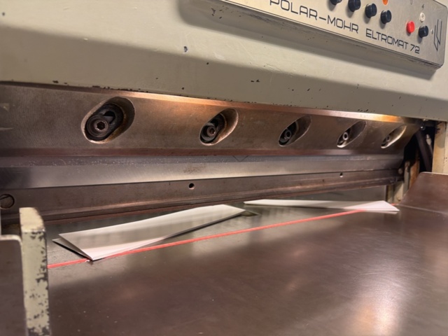1469975-9 Pappersax med knivar - Polar-Mohr Electromat 72 CE