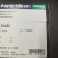 1511709-2 Vagnsbultar - 200 st, Arvid Nilsson, M10x80