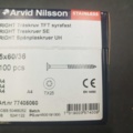 1511714-2 Träskruv - 600 st, Arvid Nilsson, A4 syrafast, 5x60/36