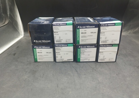 Carriage bolts - 800 pcs, Arvid Nilsson, M8x50