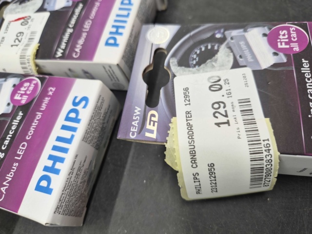 1512129-2 Blandat el- & fordonsmaterial parti – Philips, Nasc, Stanley