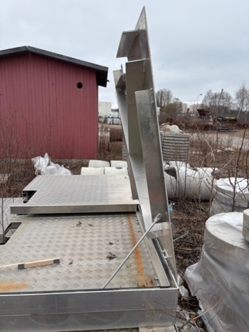 1508728-3 1 piece Aluminum hatch with frame Class D15, 2300x1200x100mm
