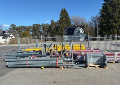 Bild som representerar auktionen - Avyttring pallställage & Stoftavskiljare