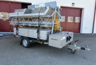 1497647 Scaffolding trailer with scaffolding - Monzon