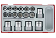 1512782 Sexkantutdragarsats 18 delar Teng Tools TTBE18