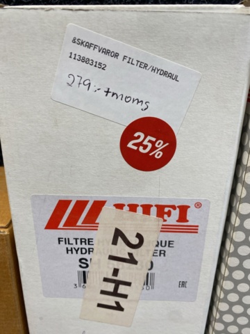 1512802-21 Larger range of filters from Donaldson, among others