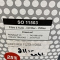 1512802-23 Larger range of filters from Donaldson, among others