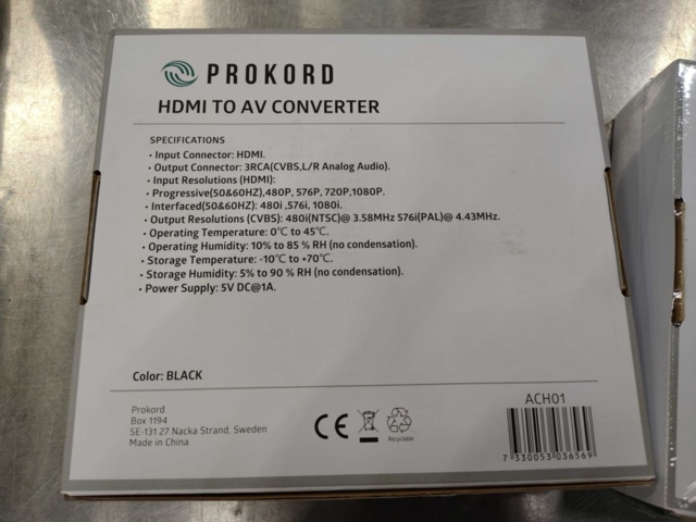1512712-4 HDMI Converter - Prokord