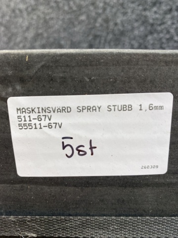 1512805-4 5 pcs Machine sword Iggesund spray stub 1.6mm