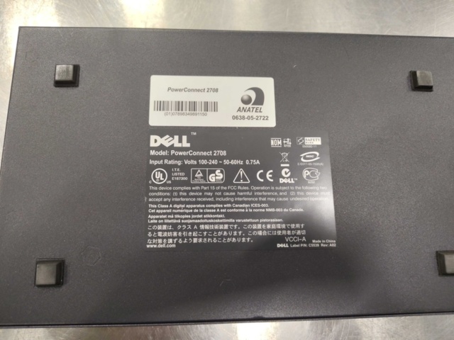 1512720-5 Nätverksswitch - Dell PowerConnect 2708, 8-portars