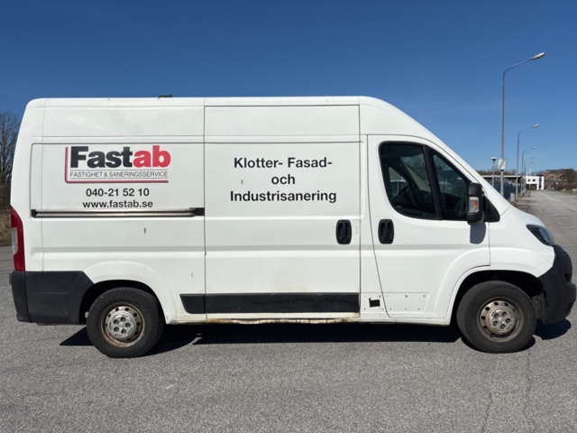 1482504-4 Peugeot Boxer Van 335 2.0 BlueHDi Manuell, 131hk, -2019 med högtrycksaggregat