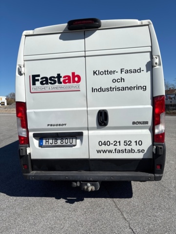 1482504-6 Peugeot Boxer Van 335 2.0 BlueHDi Manuell, 131hk, -2019 med högtrycksaggregat