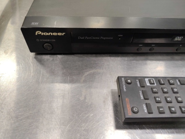 1512731-2 DVD-spelare Pioneer DV-610AV-K med fjärrkontroll