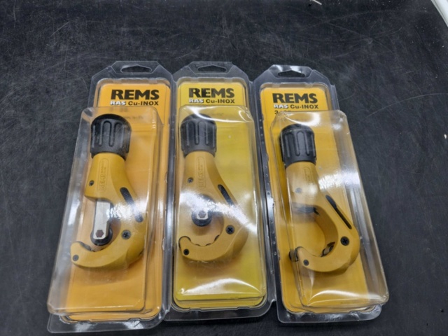 1513160-2 Röravskärare 3 st - REMS, RAS Cu-INOX 3–35 mm