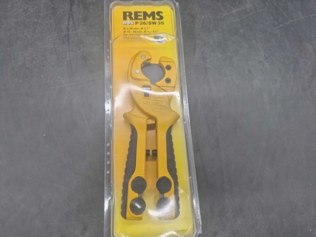 1513171-2 Rörsax med  2 st - integrerad röravskärare, REMS, ROS P 26 / SW 35