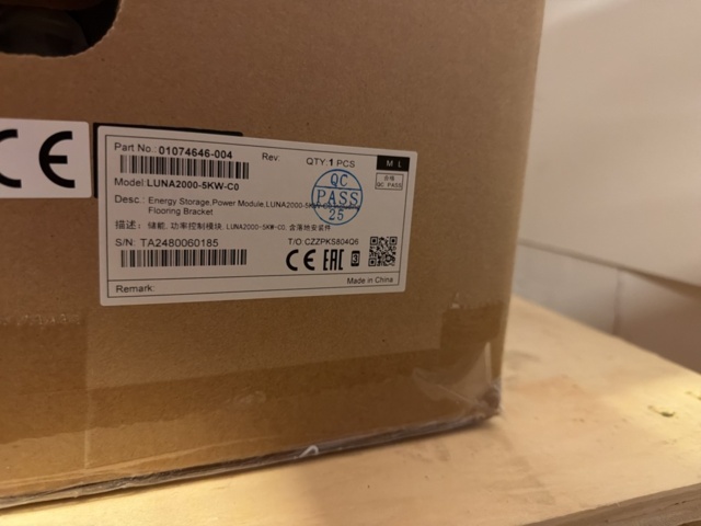 1470052-3 Battery modules 3 pcs - Huawei LUNA 2000-5KW-C0